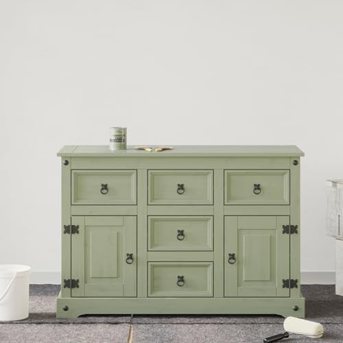 Gecheer Vernice per mobili Verde militare 0.75 LPittura murale coprente