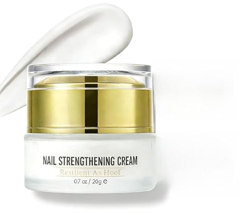 Nail Strengthening Cream for Weak & Damaged Nails - Nourishing Cuticle & Nail Growth Treatment - Repairs Cracks, Splits, & Chips - Strengthens & Conditions Nails for Healthier, Stronger Nails