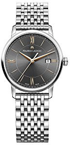 Maurice Lacroix Damen Analog Quarz Uhr mit Edelstahl Armband EL1094-SS002-311-1