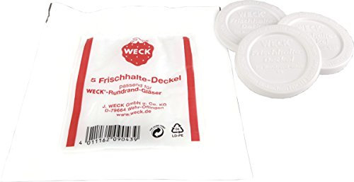 WECK Frischhaltedeckel 9090639 Frischh.deckel 5er Rr40