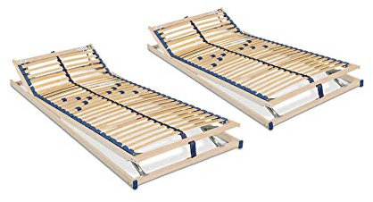 S-leepline Classic-Medi Plus KF Lattenrost-Set verstellbar und fertig montiert in 180 x 200 cm