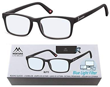 Montana Eyewear - Lesebrille mit BLUE LIGHT FILTER Mod. B-MR73 - +1.50 Dpt.