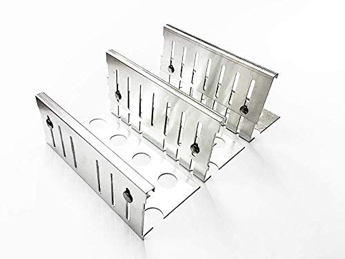 Kiesfangleiste Aluminium Höhenverstellbar 90-130mm Länge 1000mm