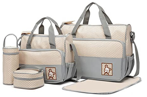 Miss Lulu Damen 9026 Gy Wickeltasche, Kuriertasche, Hellgrün