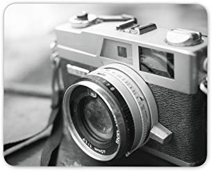 Destination Vinyl Ltd Vintage Photography Camera Mouse Mat Pad - Retro Fun Mens Computer #14517