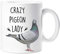 60 Second Makeover Limited Crazy Pigeon Lady Mug Motif course de pigeons