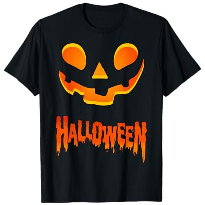 Citrouille effrayante Phrase drôle pour Halloween T-Shirt