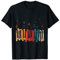 Buntes Piano Geschenk Klavier T-Shirt