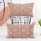 Madizz 2er Set Sanft Plüsch Kurze Wolle Samt Dekorativ Zierkissenbezüge Luxus Stil Kissenbezug für Sofa für Schlafzimmer Braun 30x50 cm Rechteckigig