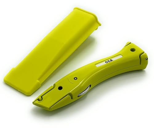 TradeUnderlay Yellow Knife Carpet Fitter Economy Tool with Holster