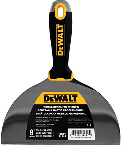 DeWALT Drywall Hammer End Jointing/Filling Knife 200mm (8in)