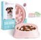Purrfects Slow Feeder Dog Bowl (Candyfloss Pink) - Anti Choke, Anti Bloat - Dog slow feeder dog feeders to slow feeding dog bowls