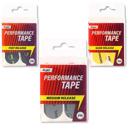 EMAX | Pro Bowl - Performance Tape – Bowling Daumen Tape | Bowling-Zubehör für Daumen und Finger | Fingertape | Bowling-Ausrüstung | Grau - Vorgeschnitten - 40 Stück