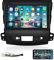 Podofo Android Autoradio für Mitsubishi Outlander 2/Citroen C-Crosser/Peugeot 4007, 9 Touchscreen GPS Navi WiFi Bluetooth FM RDS Radio Spiegellink USB HD Auto-Stereo-Player
