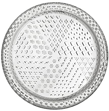 Iittala Platte in der Farbe: klar aus Glas hergestellt, Maße: 15,4 cm 1065612