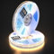 LED Nord LED Strip 5m warmweiß selbstklebend dimmbar kürzbar - WW LED Streifen weiß 24v - LED Band ohne Kabel ohne Trafo - LED Stripes TV Fernseher Küche - Lichtband LED selbstklebend