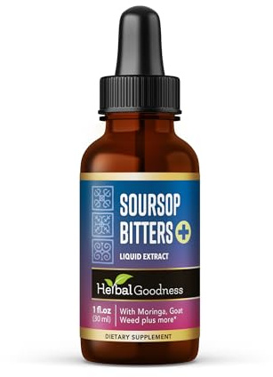 Herbal Goodness Soursop Bitters Liquid Drops 1 Fl Oz