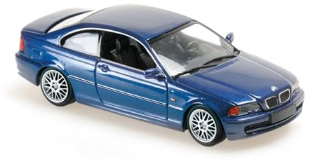 Minichamps 940028321 - B-M-W 3ER Coupe (E46) Blue Metallic 1999 - maßstab 1/43 - Modellauto