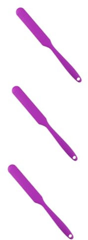 FRCOLOR 3pcs Hair Dye Applicator Brush Silicone Tool Hair Treatment Brush Salon Silicone Tool for Easy DIY Hairstyle