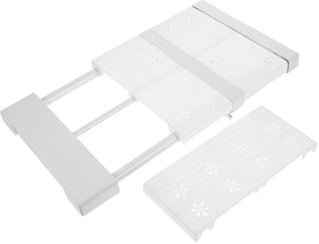 Cabilock Verstellbares Erweiterbares Kleiderschrank-Regal Aus Einstellbares Spannfach Für Ordentliche Aufbewahrung Einfache Montage Platzsparend Passend Für Schränke