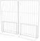 Zerodeko Freezer Partition Storage Bins The Wire Refrigerator Wire Organizers Freezer Organization Bins Chest Freezer Organizer Freezer Basket Racks Refrigerator Basket Storage White Iron