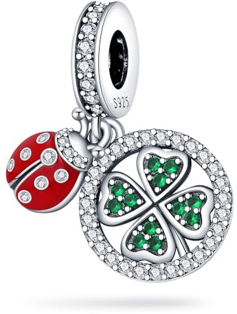 XWN Charme Perles en argent sterling 925 pour bracelet et collier Pandora Compatible avec bracelets européens pour femmes et filles