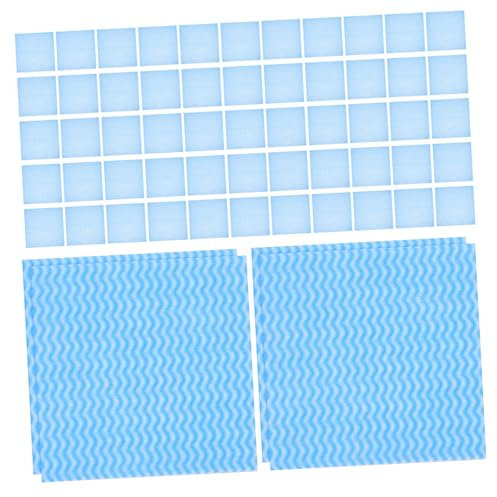 COLLBATH 50stücke Vlies-reinigungstücher Wiederverwendbare Küchentücher Saugfähige Geschirrtücher Schnelltrocknend Für Haushaltpflege