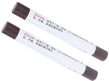 ACOGEDO Wood Filler, Approx. 29g / 1.0oz With Wax Material Wood Stain Touch Up Paint Pen for Home, Office, and Furniture Maintenance (Dark Coffee)