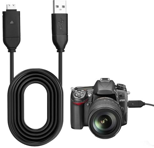 Charger For Samsung Camera, Charger For Samsung L301 Camera, C amera C harger Data Sync SUC Cable For PL10 PL100 PL101 PL120 PL121 PL150 PL151 PL170 PL171 PL20 PL200 PL201and more C amera C harger