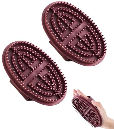HUVZOR lymph bürste 2 PCS massagebürste,gua sha körper,massagebürste körper,body gua sha,Meridian-Bürste,Ganzkörper Entspannung,Massagekamm,Ätherisches Öl Zur Körperentspannung Von Familie