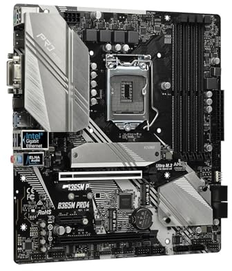 Carte mère Fit for ASRock B365M Pro4 Carte mère LGA 1151 Intel B365 DDR4 Prend en Charge Le processeur i7-9700KF i5-9600 i5-8400 i3-8100 i9-9900K