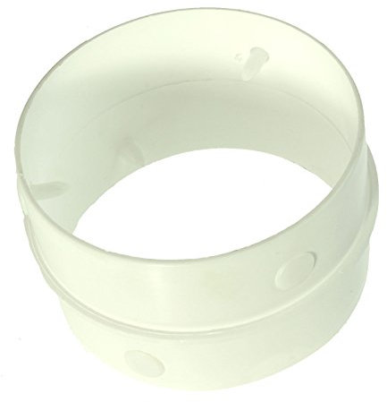 First4Spares Universal Tumble Dryer Vent Hose Joiner Adapter - 4 (10cm)