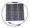 nuzamas 30W 12V Panel Solar de batería SunPower celda Ultra Thin Flexible con conector carga para la tienda RV barco coche (compatibilidad con 18V y por debajo de dispositivos)