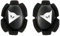 Dainese - Pista Knee Slider High Durability, Rodilleras de Poliuretano para Moto, Resistencia Superior y Mayor Durabilidad, Deslizador de Motociclismo de Carreras, Negro/Blanco