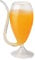 iSpchen Wine Whiskey Glass, Wine Glass Cup Transparent Creative Glassware Mug， Cocktail Wine Cup Built-in Glass Straw for Birthday Wedding Holiday Medium