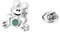 BRERA 67 - broches et pins pour femme en metal en forme de grenouille, broche femme vetement, broche homme pins, mini broche bijoux, pince decollete femme