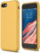 TechDealsUK Silicone Matte Case For Apple iPhone 7/8 SE 2nd Generation (2020), 3rd Gen (2022) TPU Cover (Yellow)