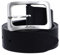 MUSTANG Gürtel Damen Leder Ledergürtel 30 mm Rindleder Damengürtel (Schwarz, 105)