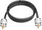 RG58 Kabel CB Radio Kabel PL259 Jumper 3.3FT(1M) Low Loss UHF PL259 Stecker auf Stecker Radio Kabel Koaxial PL259 KoaxStecker für CB Antennenkabel Radio WiFi Verlängerung für VHF HF HF 50 Ohm RG58