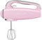 Smeg, HMF01PKEU Electric Mixer, 9 -Geschwindigkeitsniveaus, Turbofunktion, glattes Start -Start -up -System, 4 Peitschen, 2 Ganci -Mixer und umhüllt, 250W, Rose