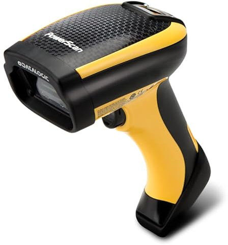 Datalogic PowerScan PD9130 Barcode-Leser, tragbar, 1D, LED, Schwarz, Gelb