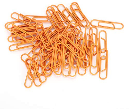 3 Boxen Kleine Büroklammern Orange Kleine Tragbare Niedliche Pin Metall Büroklammern Büroklammern Halter für Büro Schule Dokument Organisieren Klammern & Ringe