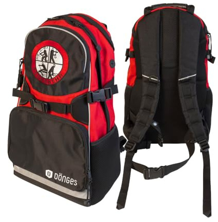 Dönges Feuerwehr-Rucksack mit vielen praktischen Funktionen (Dönges-Feuerwehr-Rucksack Freizeitrucksack Feuerwehr Daypacker Kühlrucksack Handgepäck Daypack) Volumen: 40 l