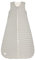 LÄSSIG Baby Ganzjahres Schlafsack ohne Ärmel unisex/Sleeping Bag Interlock Striped grey/anthracite, Größe 50/56 0-2 Monate