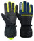 Reusch Herren Snow King Garantiert Winddichte und Extra Atmungsaktive Unisex Winterhandschuhe Fingerhandschuhe Schneehandschuhe Skihandschuhe Herren Damen, schwarz-blau-gelb, 8