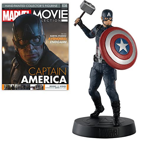 Eaglemoss Collections Captain America Figur, Marvel Sammelfigur