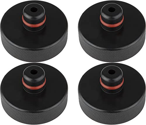 KASturbo 4 Stücke Wagenheber Gummiauflage für Tesla Model 3 Model S Model X Universal Gummiauflage Praktisch für die Schutz von den Wagenheber Kfz und LKW vor Kratzern