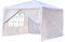 3x9M/3x6M/3x3M Tonnelle Tente Gazebo Pavillon de Jardin Tente de Réception，pour Fête/Mariage/BBQ (3X3M, 4 Bâches)