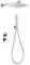 IMEX BDC032-6 SUECIA Conjunto de Ducha Empotrado Monomando Cromo