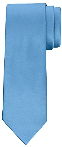 BomGuard Herren Krawatte 7 cm breit,hellblau